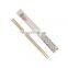 Customized Disposable Bamboo Sushi Japanese Food Chopsticks With Full Paper Sleeve