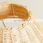 Unique High Quality natural woven rattan Table Lamp Decor Lamp For Desk Best Price Vietnam Manufacturer