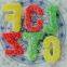 Assorted Fruit OEM Halal Gummy Candy with different shapes in Bag/Jar/Bottle/