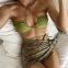 SWIMWEAR 2 in 1 Top and Bottom Set With Coverup
