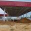 Hot sale Anti-corrosion Space Frame Cost of Gas Station Canopy Solid H-shape Steel Beam