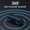 Bluetooth Speaker X8 Wireless Portable Outdoor LED Light IPX7 Waterproof 3000MAh Battery Subwoofer Support TF Card / AUX