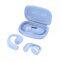 OWS Headphone de Ouvido Externo Esportivo Fones de Ouvido sem Fio com Exibi??o de Energia Fones de Ouvido com Gancho para o Ouvido Tws