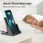 3 in 1 Wireless Charging Digital Alarm Clock Multifunction Bedside Charger Pad