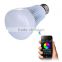 360-degree energy saving 8W bluetooth4.0 smart led bulbs