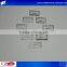 Great Deal End user Silver Electronic Plating Model Train Part