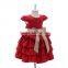 Factory in stock latest design flower girl dress girls party dress designer one piece party dress