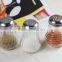 Glass Kitchen spice jar twill Barbecue sauce jar restaurant shaker salt and pepper shaker