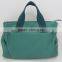 China supplier hot modern simple green nylon waterproof man and woman bags handbag