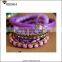Fashion Design Multilayer Acrylic Crystal Bangles