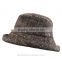 Hot selling winter fashion lady custom bucket hat wholesale price