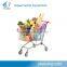 European style wire supermarket shopping trolley&shoping cart