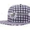 wholesale Black and White Check Snapback Hats
