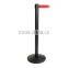 Crowd barrier for stanchion
