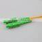 Industrial standard Outdooor Single mode Optical Fiber Patch Cord with SC/APC to SC/PC Connectors