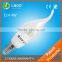 [LangDu] e14 led chandelier candle bulb 4w,C37 flame tip candle light