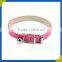 promotional pet collars personalized name rose brand pink floyd dog collars and leashes