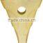 excavator bucket tip DH360 part number 2713-0032 and teeth adapter 2713-0033