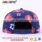 Floral Snapback Hats Custom 3d Design Custom Snapback Hats
