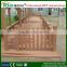 Professional wood plastic composite decking for public garden fence manufacturer from Jiangxi Ruijing Hongxing WPC factory