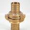 China Brass Quick Coupling Fire Hose Coupling Brass water hose quick coupling