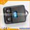 Custom universal 3 bottons universal remote control car keys transponder chip key for ford