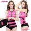 Double Compression Neoprene Body Shaper Vest with Belt