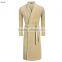2016 Bathrobe Men Fashion Kimono Collar Bathrobe Long Sleepwear Winter Autumn Nightwear Bathroom Spa Thick Men Robe