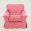 pink color kid's sofa furniture beech wood baby chair /baby single sofa(KS-46-1)