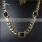 big black diamond gold chain necklaces newest designs