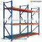 high storage density industrial beam rack medium duty rivet shelving