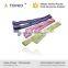 TOPKO woven weaving digital logo jacquard non-toxic cotton elastic yoga strap