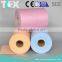 [D-TEX] Rayon and polyester spunlace nonwoven fabric material for disposable cleaning wipes