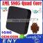 Best price AML S805 Quad core kodi14.0 802.11b/g/n wifi MXQ Google Android4.4.2 TV box set top box digital tv cable receiver
