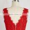 Eyelash Trim Sleeveless Mini Red Lace Dress Designs, Red Lace Dress