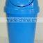 BT50C 35liter round ice cream bin with swing cover, 13 gallon trash can