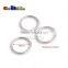 3/4"(20mm) Metal O Ring Silver for Keychain Bag Making Decoration Link Connector 2.5mm Thickness #FLQ165