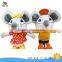custom plush couple mouse toy EN71 standard stuffed mice toy