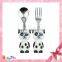 wholesale promotional products China design for baby lovely form spoon and fork set stainless steel spoon and fork