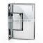 Chrome Hardware Frameless Shower Door 3/8" Clear Glass