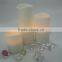 realistic flameless flicking battery operated decorative dripping wax led candle