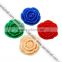 High Quality Rainbow Color Resin Flower Beads Mixed Bulk(RESI-RB111-M-1)