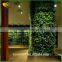 hotel decoration artificial green wall customized plastic vertical green wall