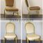 E-020 Cheap fabric restaurant chair with aluminium legs