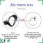 Best selling universal 20x macro lens for smartphone lens for samsung galaxy s6