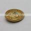 Real gold plated metal badge