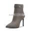 High heel ankle boots stiletto ankle boots fashion women ankle boots