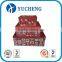 three sets rectangle food gift packing tin box