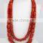 2016 April design coral necklace jewelry for party/Fashion jewelry for kids/African traditional jewelry set for male and female