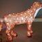 Newest product cute deer shaped 3D motif LED light christmas motif light outdoor led chasing christmas lights